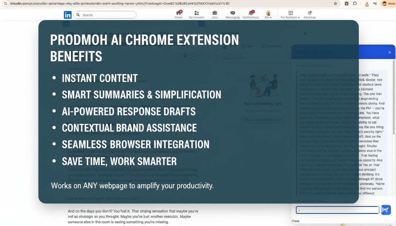 ProdMoh Chrome Extension in action on Jira